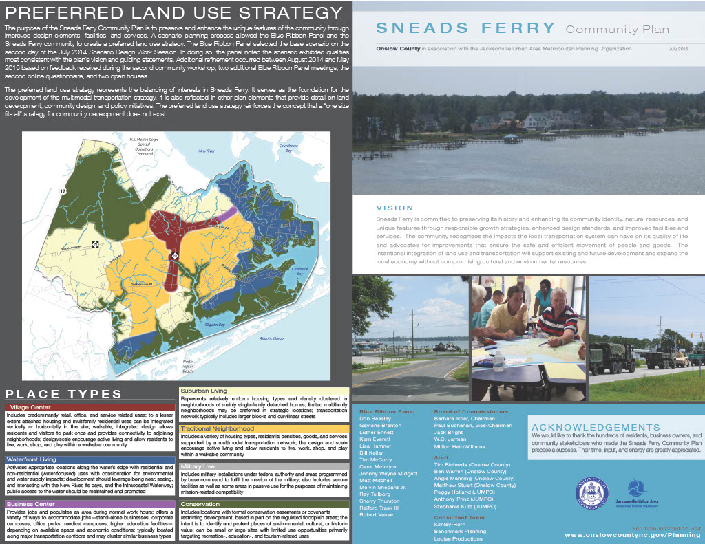 Brochure Sneads Ferry Community Plan PDF1024 1